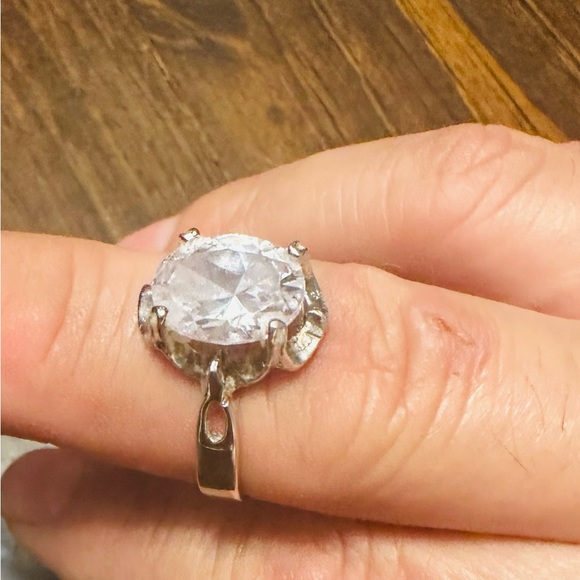 Beautiful Solid 925 Sterling Silver Four Stacking Handmade Jewelry All Size 11 - Picture 1 of 6